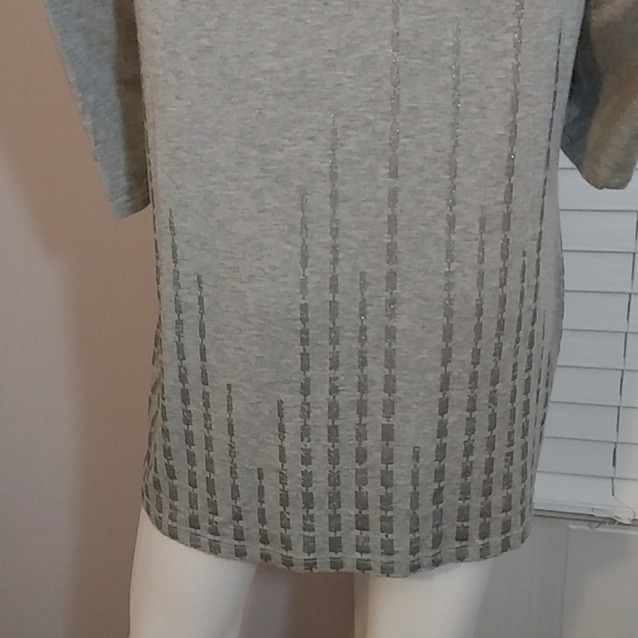 INC International Concepts Size XL Gay Sheath Fit&Flare Pleated Mini Dress. - Picture 4 of 9